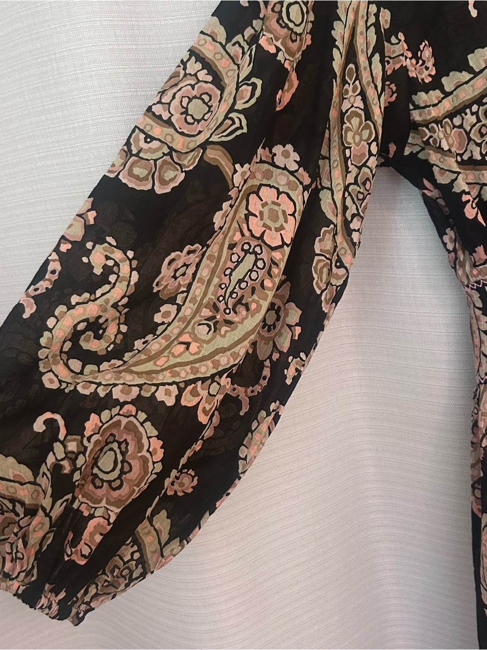 Chasing Unicorns Witchy Woman Black Paisley Dress - Picture 8 of 8